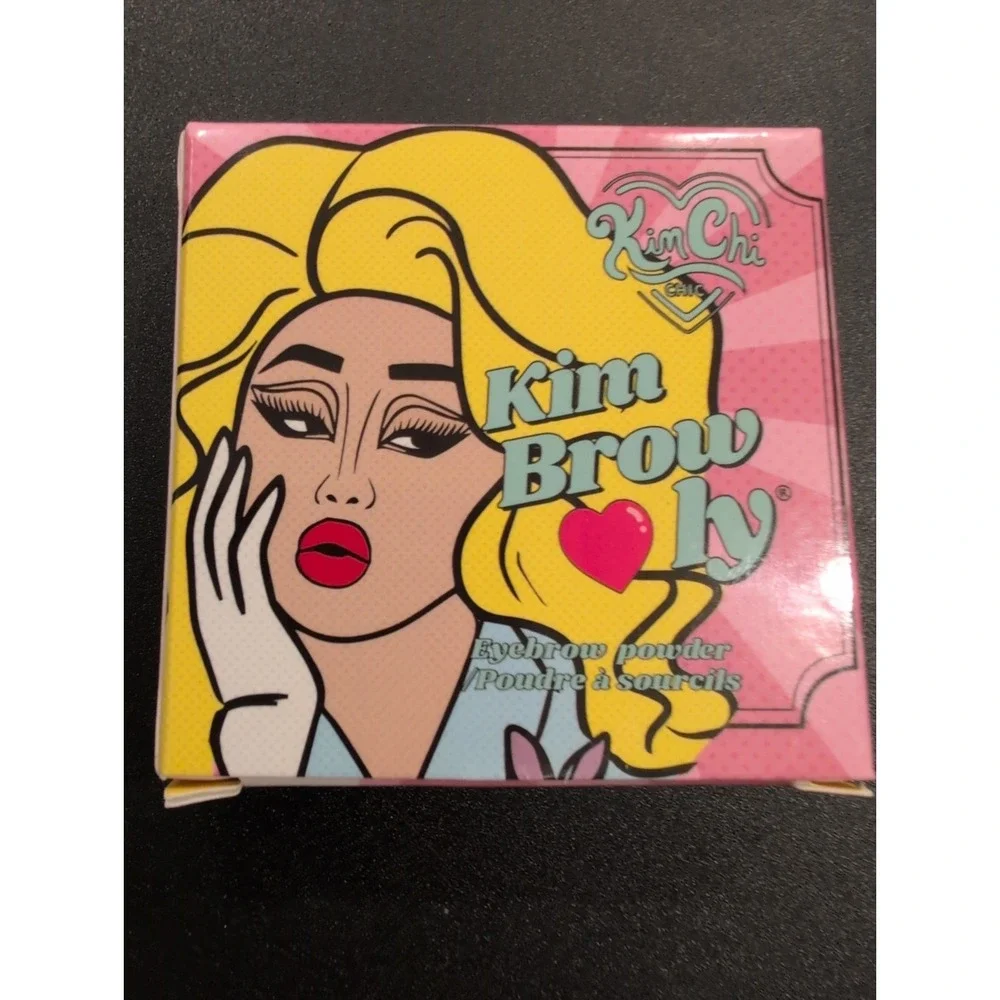 Kim Chi Kimbrowly KBPW-02-0 (Light/Medium) Eyebrow Powder 7.8g/0.27oz